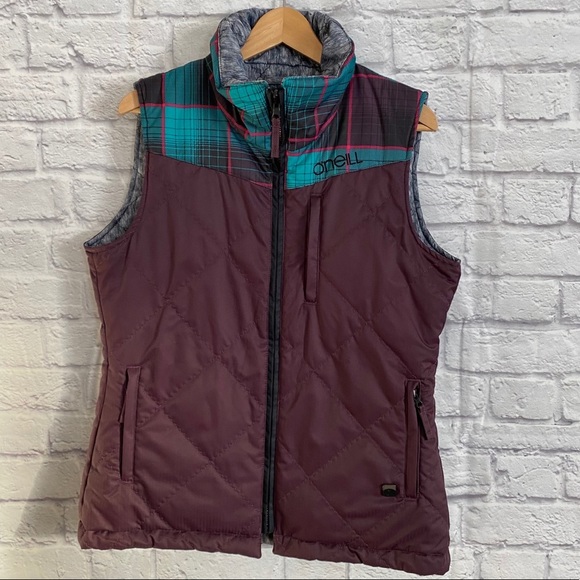 O’NEILL Reversible Padded Zip Up Vest​ - Picture 3 of 10
